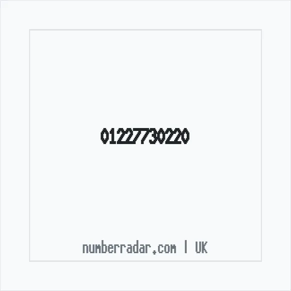 Reverse number check for +44 1227 730220 — who called me?
