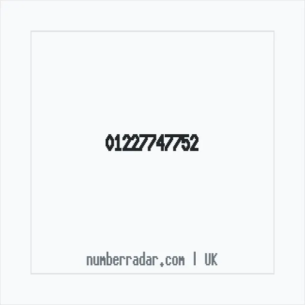 Reverse number check for +44 1227 747752 — who called me?
