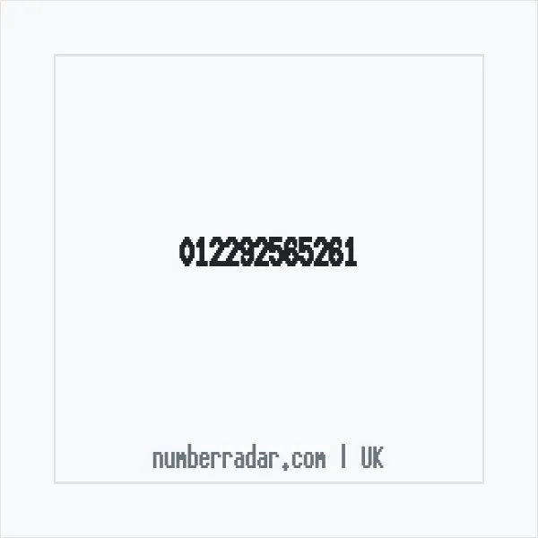Reverse number check for +44 (1229) 256-526 — who called me?