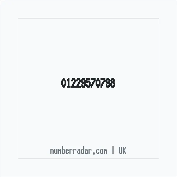 Reverse number check for +44 1229 570798 — who called me?