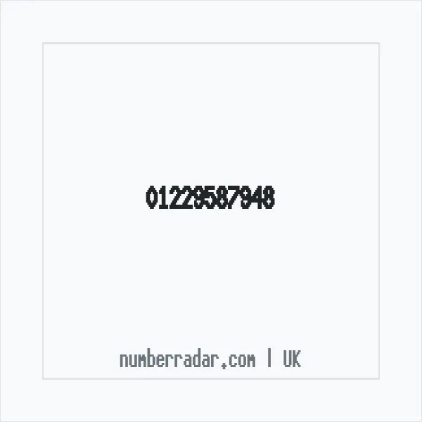 Reverse number check for +44 1229 587948 — who called me?