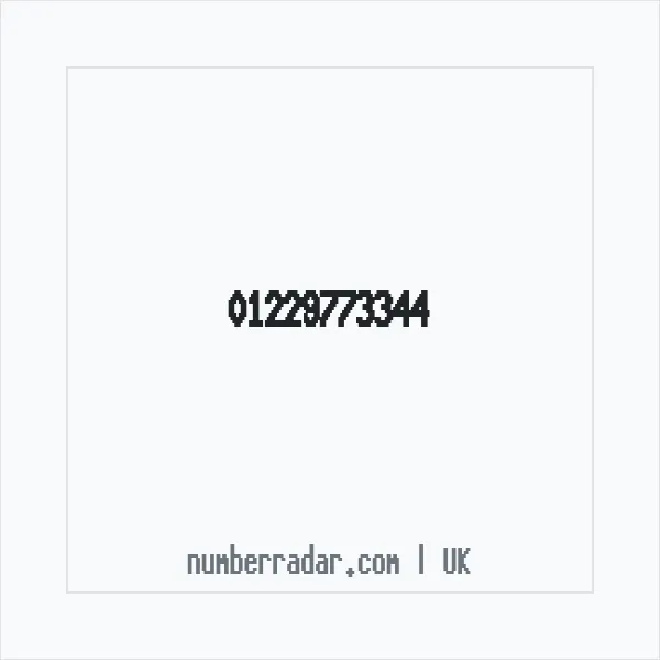Reverse number check for +44 1229 773344 — who called me?