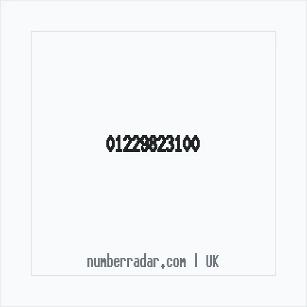 Reverse number check for +44 1229 823100 — who called me?
