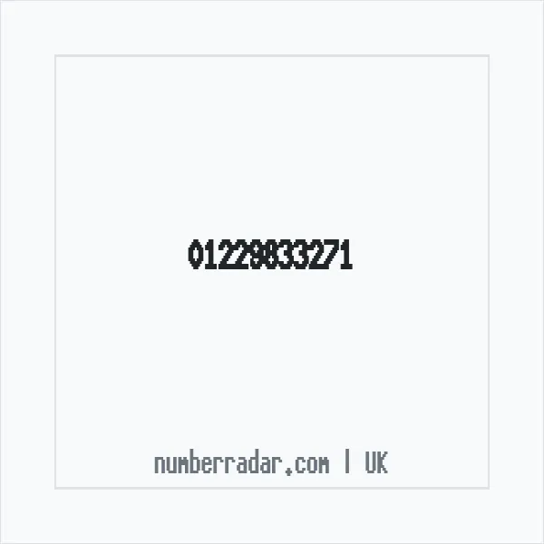 Reverse number check for +44 1229 833271 — who called me?