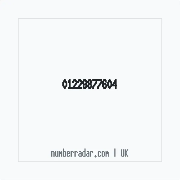 Reverse number check for +44 1229 877604 — who called me?