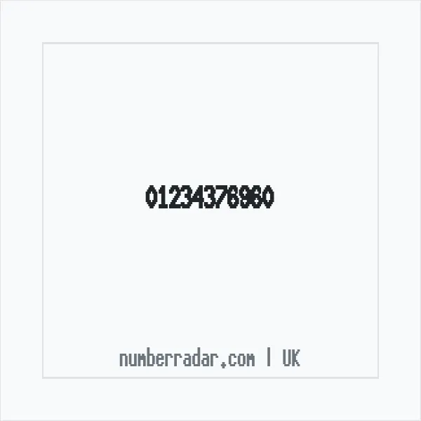 Reverse number check for +44 1234 376960 — who called me?
