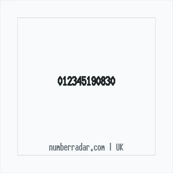 Reverse number check for +44 (1234) 519-083 — who called me?