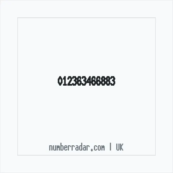 Reverse number check for +44 (1236) 346-688 — who called me?