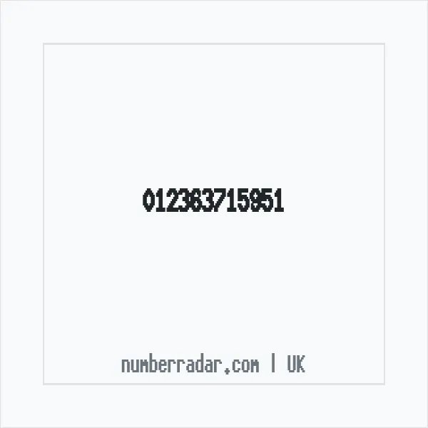 Reverse number check for +44 (1236) 371-595 — who called me?
