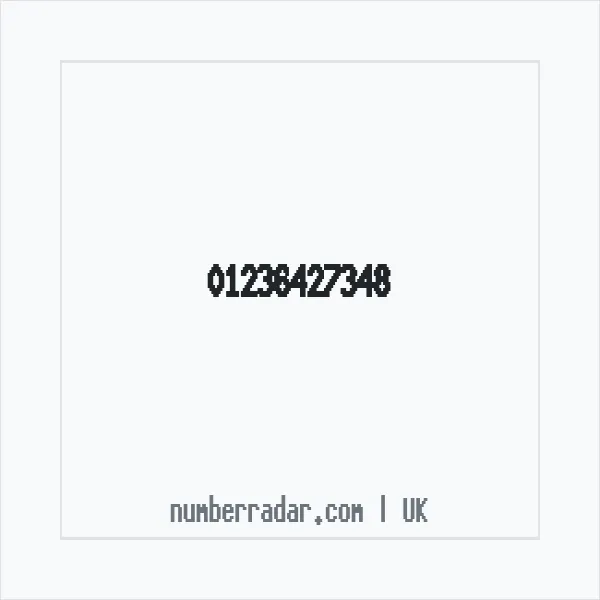 Reverse number check for +44 1236 427348 — who called me?