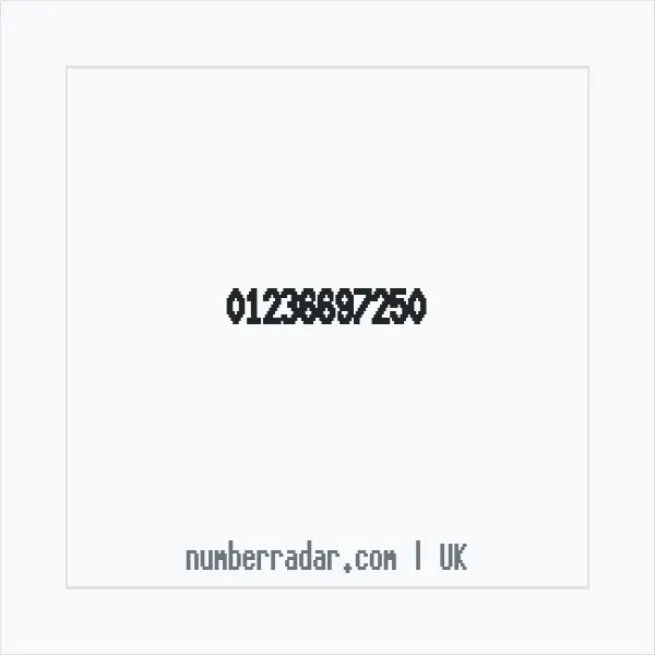 Reverse number check for +44 1236 697250 — who called me?