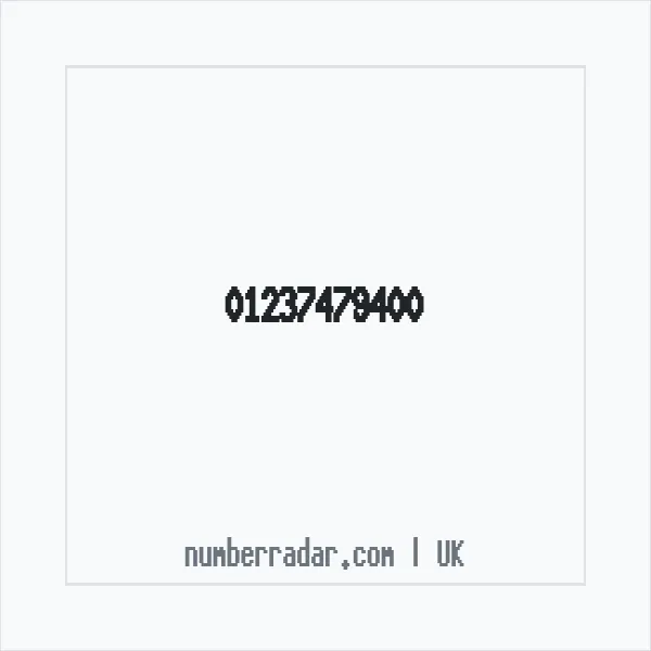 Reverse number check for +44 1237 479400 — who called me?