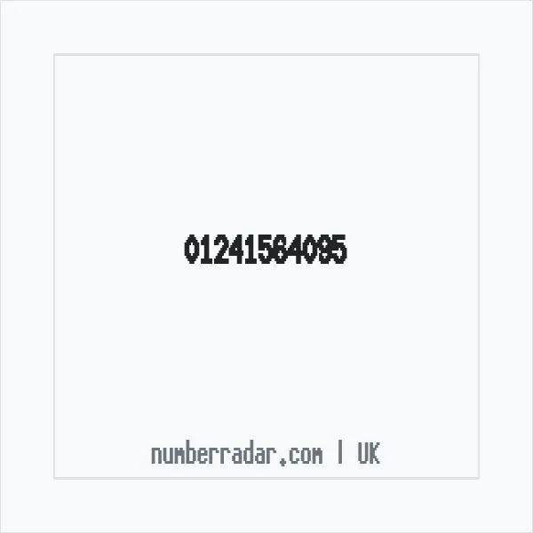 Reverse number check for +44 1241 564095 — who called me?