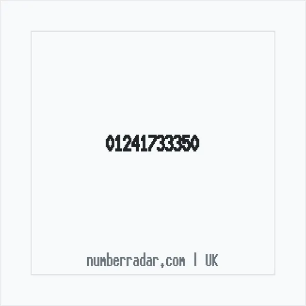 Reverse number check for +44 1241 733350 — who called me?