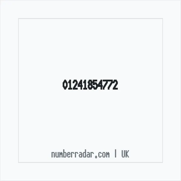 Reverse number check for +44 1241 854772 — who called me?