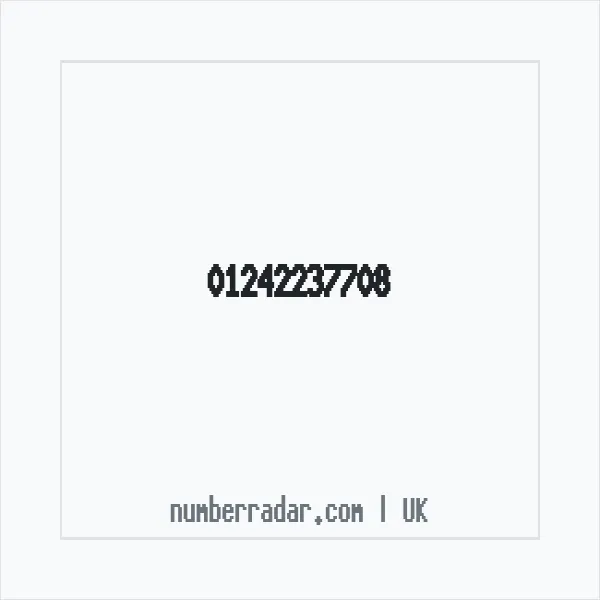 Reverse number check for +44 1242 237708 — who called me?