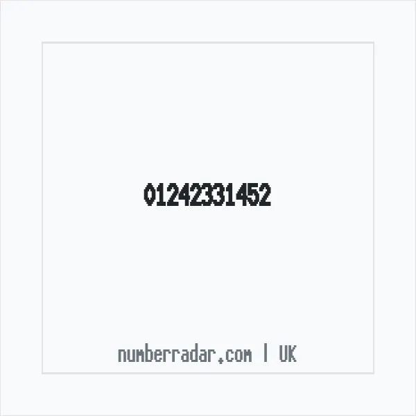 Reverse number check for +44 1242 331452 — who called me?