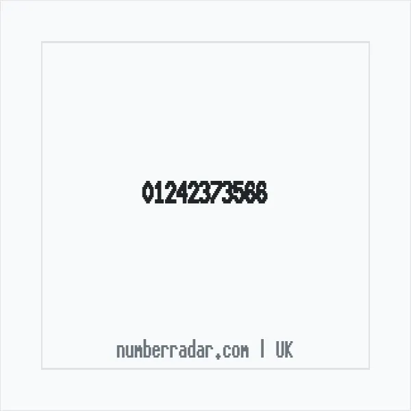Reverse number check for +44 1242 373566 — who called me?