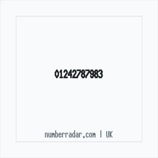 Reverse number check for +44 1242 787983 — who called me?