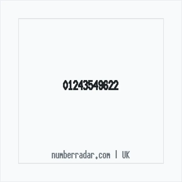 Reverse number check for +44 1243 549622 — who called me?