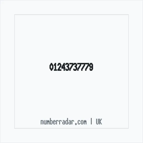 Reverse number check for +44 1243 737779 — who called me?