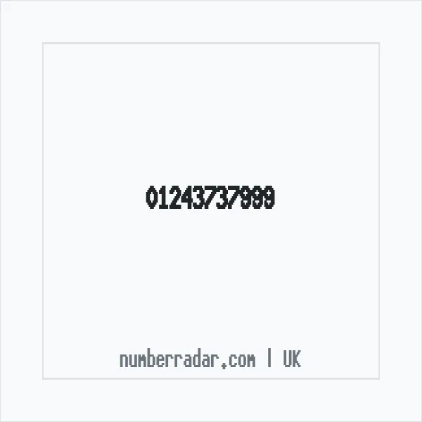 Reverse number check for +44 1243 737999 — who called me?