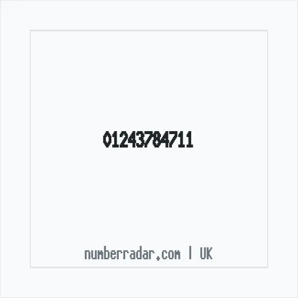 Reverse number check for +44 1243 784711 — who called me?