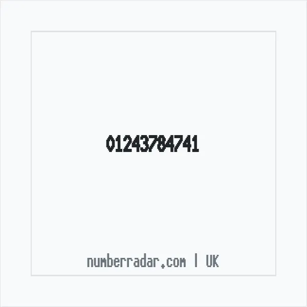 Reverse number check for +44 1243 784741 — who called me?