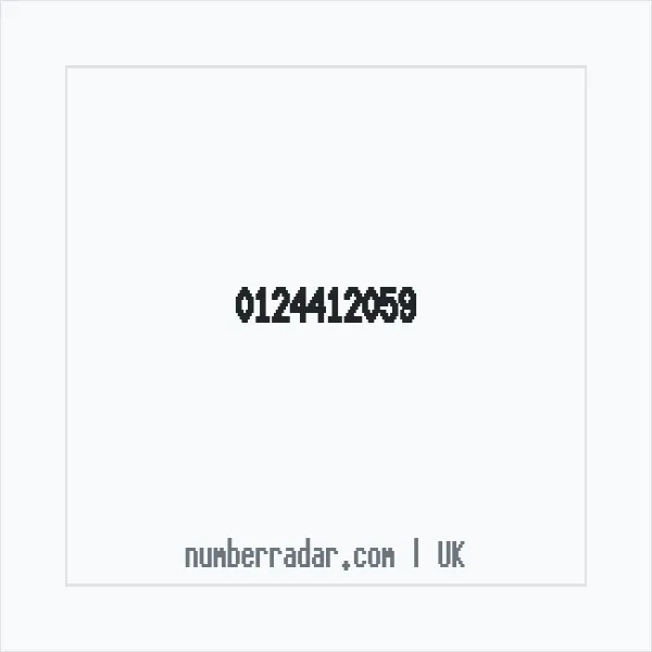 Reverse number check for +44 124412059 — who called me?