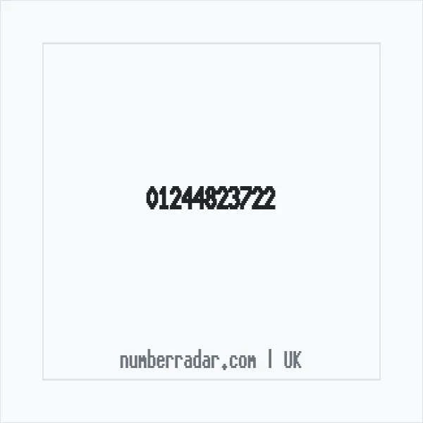 Reverse number check for +44 1244 823722 — who called me?