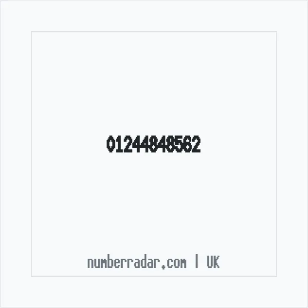 Reverse number check for +44 1244 848562 — who called me?