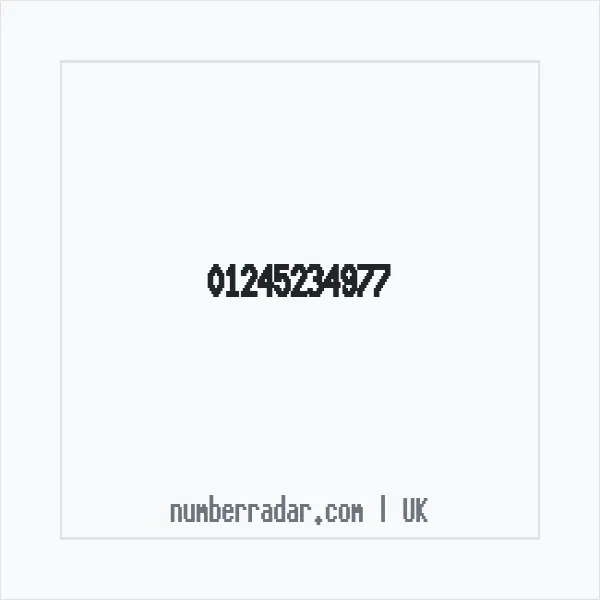 Reverse number check for +44 1245 234977 — who called me?