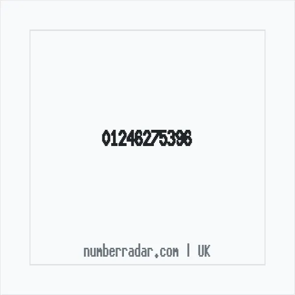 Reverse number check for +44 1246 275396 — who called me?