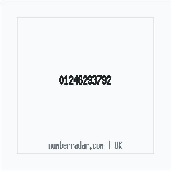 Reverse number check for +44 1246 293792 — who called me?