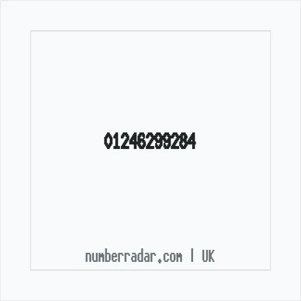 Reverse number check for +44 1246 299284 — who called me?