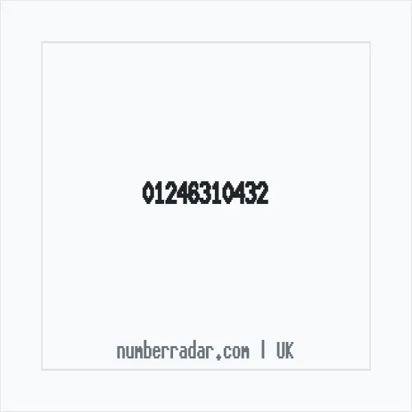 Reverse number check for +44 1246 310432 — who called me?