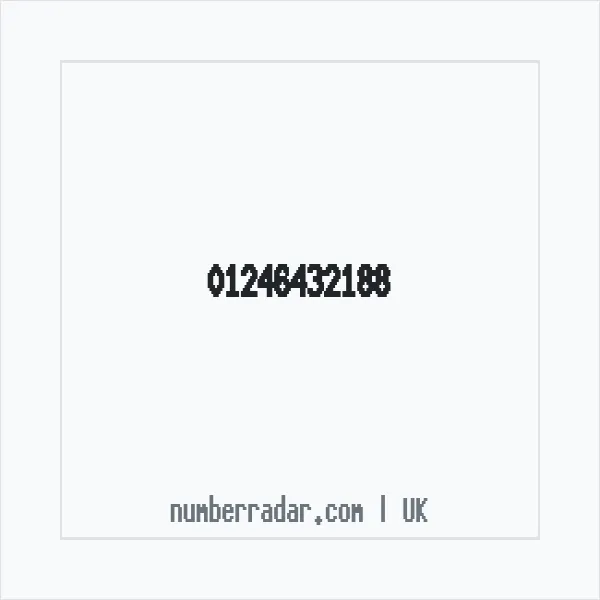 Reverse number check for +44 1246 432188 — who called me?