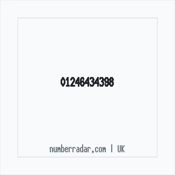 Reverse number check for +44 1246 434398 — who called me?