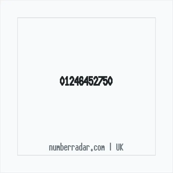 Reverse number check for +44 1246 452750 — who called me?