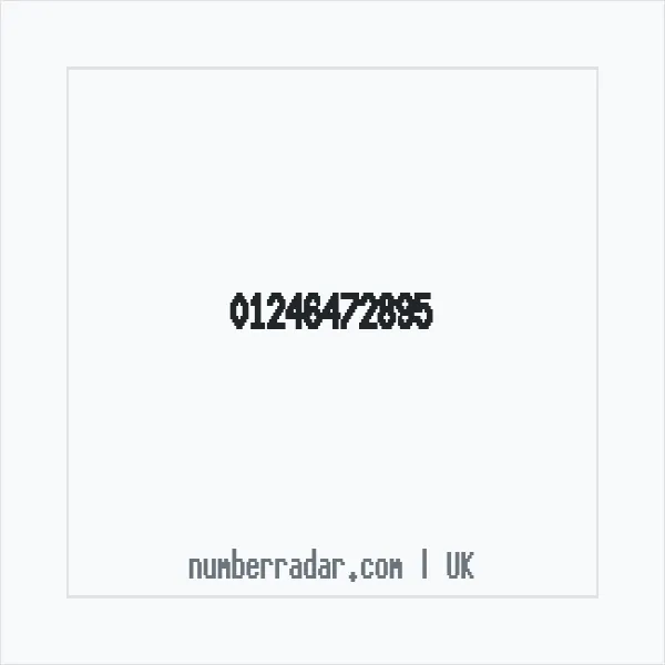 Reverse number check for +44 1246 472895 — who called me?