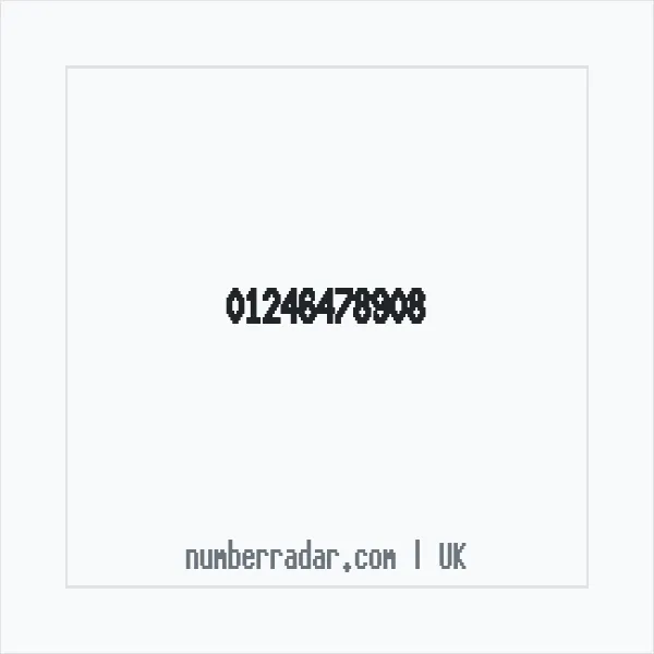 Reverse number check for +44 1246 478908 — who called me?