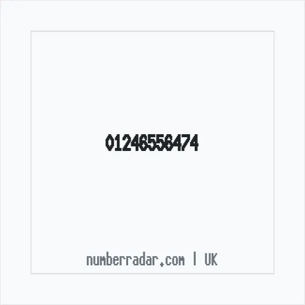 Reverse number check for +44 1246 556474 — who called me?