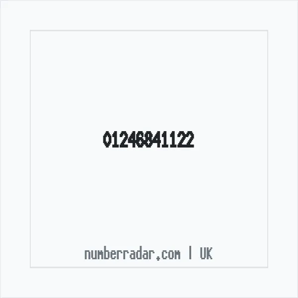Reverse number check for +44 1246 841122 — who called me?