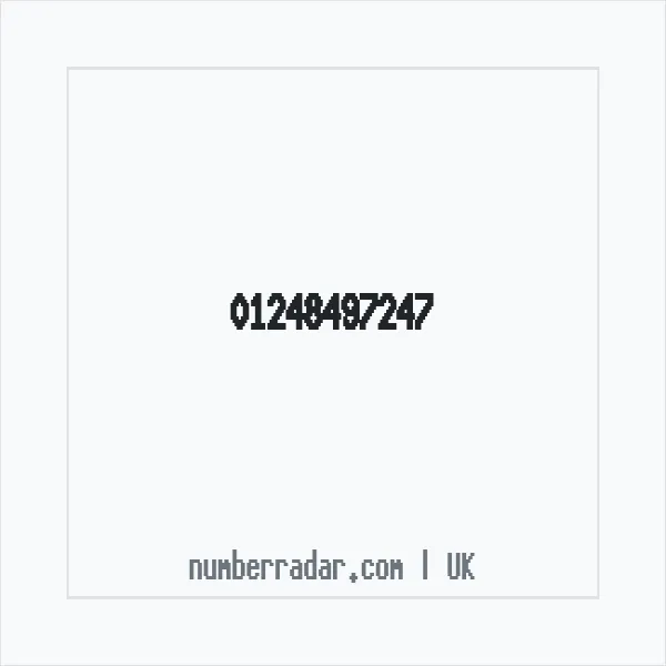 Reverse number check for +44 1248 497247 — who called me?