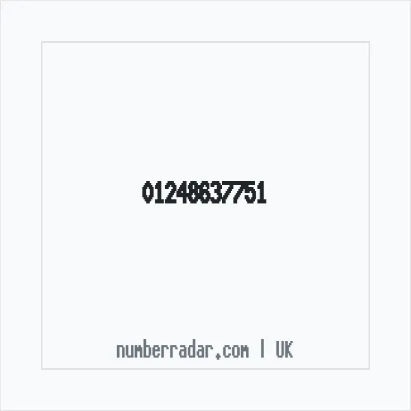 Reverse number check for +44 1248 637751 — who called me?