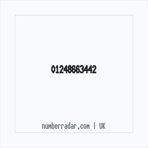 Reverse number check for +44 1248 663442 — who called me?