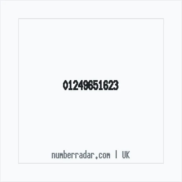 Reverse number check for +44 1249 651623 — who called me?