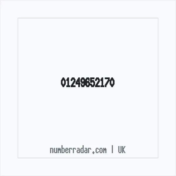 Reverse number check for +44 1249 652170 — who called me?
