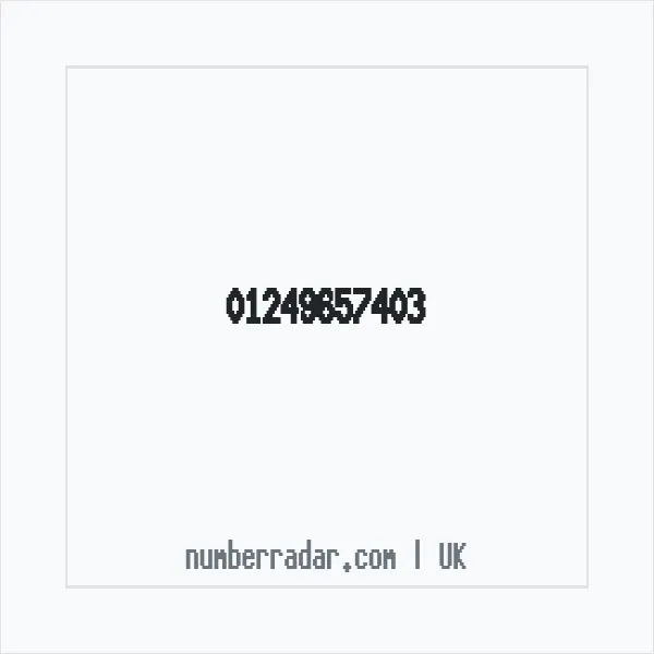 Reverse number check for +44 1249 657403 — who called me?