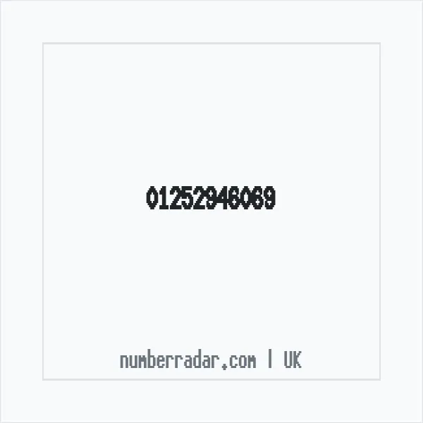 Reverse number check for +44 1252 946069 — who called me?